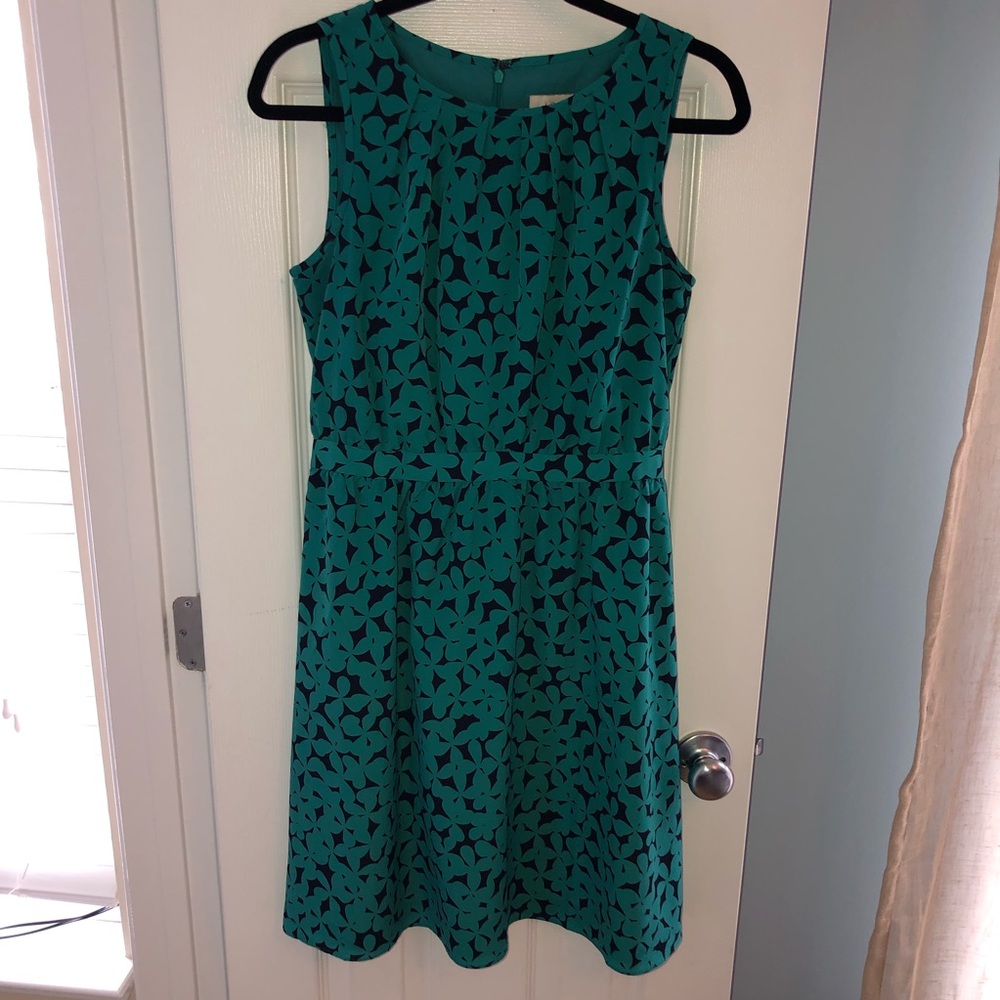 Ann Taylor Loft sleeveless floral dress